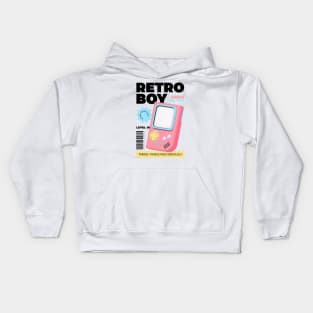 Retro Gamer 90's Kid Kids Hoodie